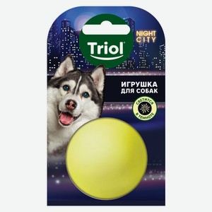 Игрушка для собак Triol Night City Мяч-неон, d50 мм