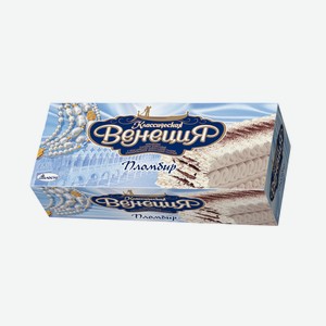 Мороженое Талосто Классическая Венеция пломбир ванильный с прослойками шоколадной глазури 450 г