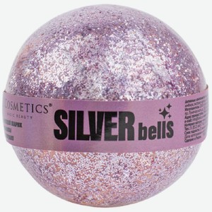 Шар д/ванн L Cosmetics Silver bells бурлящий с блестками 120г