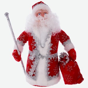 Игрушка-кукла Дед Мороз КРАСНЫЙ 40 см, в упаковке