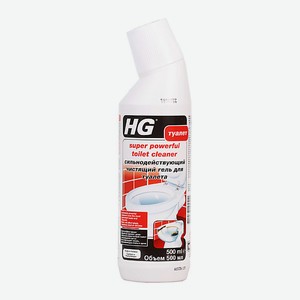 HG Сильнодействующий чистящий гель для туалета 500
