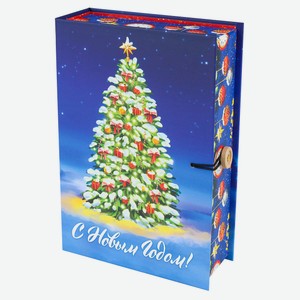 Коробка-книга подарочная «Миленд» Елочка, 12x18x5 см