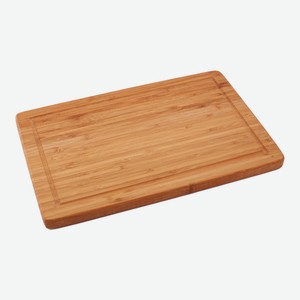 Разделочная доска кухонная бамбук 30*20*1,6см