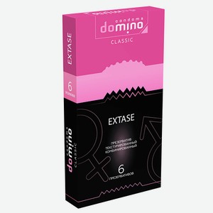 DOMINO CONDOMS Презервативы DOMINO CLASSIC Extase 6