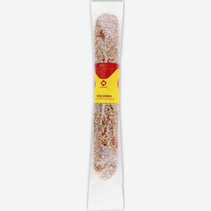 Колбаса сырокопчёная Пресижн Останкино в декоративных специях, кусок, 1 кг