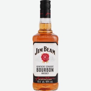 Виски Jim Beam White Bourbon 40% 700мл