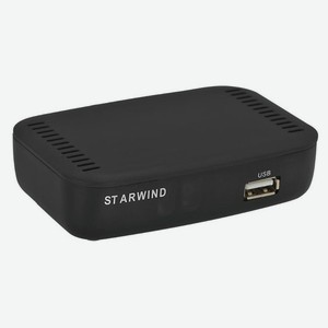 Приставка Starwind CT-160 DVB-T2 черная
