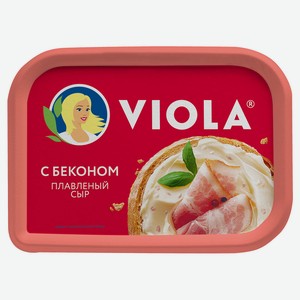 Сыр плавленый с беконом Viola БЗМЖ, 400 г