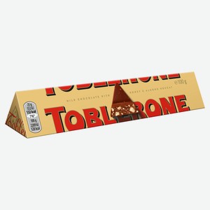 Шоколад молочный Toblerone с медом и нугой, 100 г