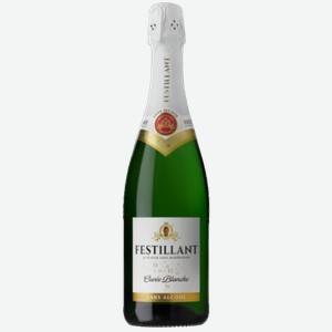 Безалкогольное игристое вино Festillant Blanc 0.75л
