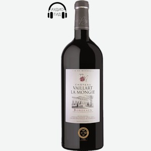 Вино Chateau Vaillart La Mongie красное сухое 1.5 л