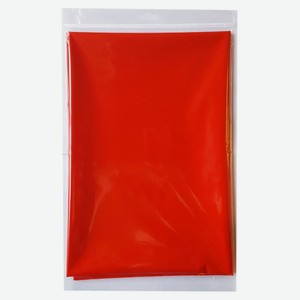 Скатерть одноразовая полиэтиленовая красная, 120х150 см