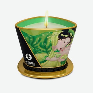 SHUNGA Массажное арома масло в виде свечи Зеленый чай 170