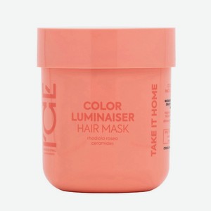 ICE BY NATURA SIBERICA Маска для окрашенных волос «Ламинирующая» Color Luminaiser Hair Mask HOME