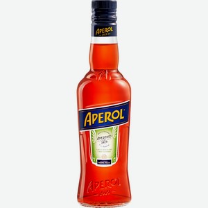 Напиток спиртной аперитив APEROL Апероль, 0.375л, Италия, 0.375 L
