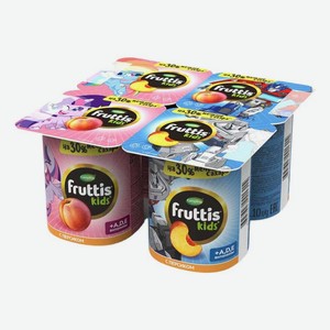 Йогуртный продукт детский Campina Fruttis Kids персик с 3 лет 2,5% 110 г