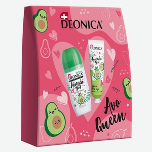 Набор подарочный детский Deonica for Teens Avocado Girl (део ролик 50мл+крем д/рук 24мл)