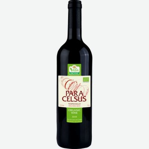 Вино Глобус Вита Para Celsus Tempranillo красное сухое 13 % алк., Испания, 0,75 л