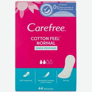 Прокладки ежедневные Carefree Cotton Feel Normal, 44 шт.