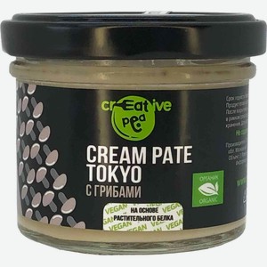 Крем-паштет на основе растительного белка Creative Pea Tokyo с грибами, 100 г