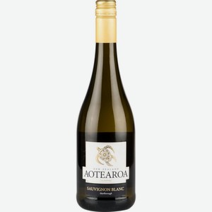 Вино Aotearoa Sauvignon Blanc Marlborough белое полусухое 12,5 % алк., Новая Зеландия, 0,75 л