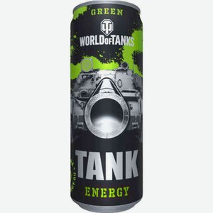 Энергетический напиток World of Tanks Green, 0,45 л