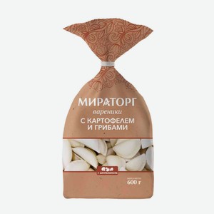 Вареники Мираторг с картофелем и грибами, 600 г