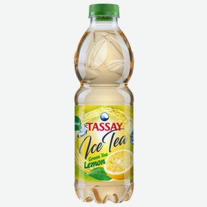 Холодный чай зелёный Tassay с лимоном, 1 л
