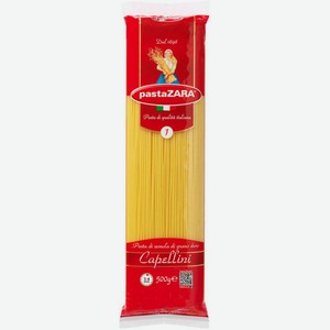 Макаронные изделия PastaZara Capellini 1, 500 г