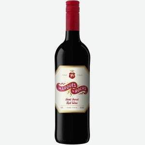 Вино МАРКЕС де РОКАС красное сух 11% ст/б 0.75л