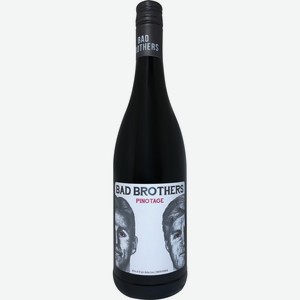 Вино BAD BROTHERS красное сухое, 0.75л, ЮАР, 0.75 L