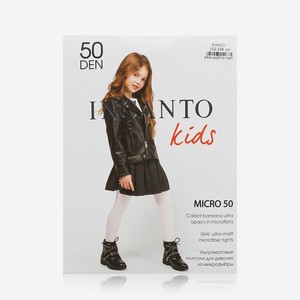Детские колготки INCANTO Kids Micro 50den Bianco р.116-122