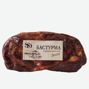 Бастурма «Сытный Дом» из свинины сыровяленая, вес цена за 1 кг