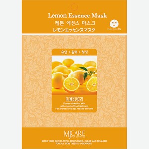 MIJIN MJCARE Тканевая маска для лица с экстрактом лимона 23