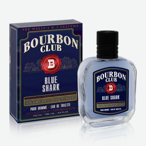 Туалетная вода мужская Bourbon Club Blue Shark 100мл