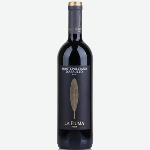 Вино Ла Пьюма Монтепульчано Д абруццо Абруццо 8,5-13% Кр. П/сух. 0,75л