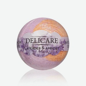 Бурлящий шар для ванны Delicare   Lavender & Apricot   130г