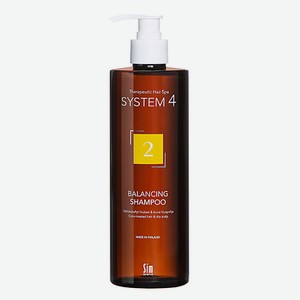 SYSTEM4 Шампунь терапевтический для сухой кожи головы и поврежденных волос