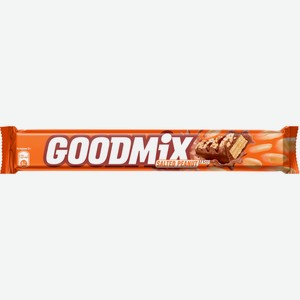 Батончик Goodmix с арахисом и хрустящей вафлей, 46 г