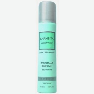 NOUVELLE ETOILE Дезодорант парфюмированный для женщин  Шансита свежая вода / shansita Acqua verde  75