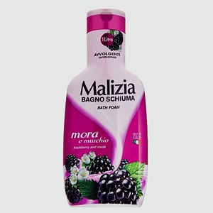 MALIZIA Пена для ванны  Musk and blackberry  1000