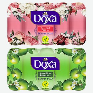 DOXA Мыло твердое BEAUTY SOAP Роза, Яблоко 600
