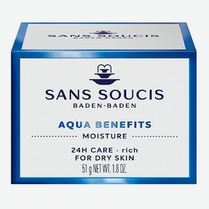 SANS SOUCIS BADEN·BADEN Крем для 24 -часового ухода  Aqua Benefits  для сухой кожи 50
