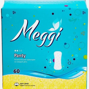 MEGGI Гигиенические прокладки на каждый день MEGGI ПАНТИ/PANTY 60