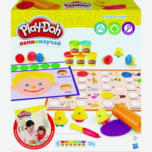 Игровой набор Play-Doh «Буквы и язык»
