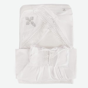 Комплект для крещения: полотенце, рубашка, косынка (86-92)