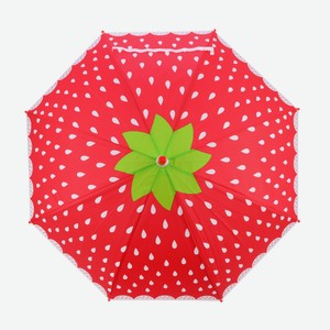 Зонт Mary Poppins «Клубничка» полуавтомат 48 см