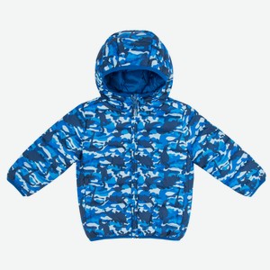 Куртка двухсторонняя для мальчика Barkito,синий/си (92)