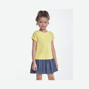 Платье для девочки Mini Maxi, желтое (104)