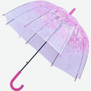 Зонт Мультидом «Цветы» полуавтомат 80 см